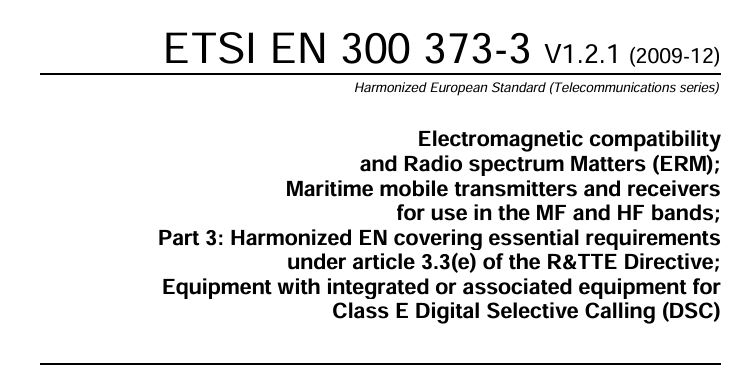ETSI EN 300 373